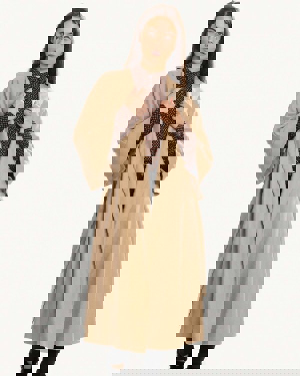 Calvin Klein Wool Cashmere Womens Wrap Coat