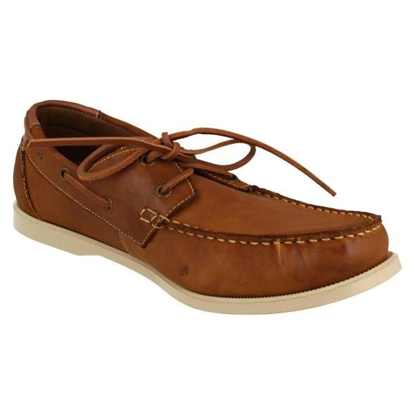 Thomas Blunt Mens Thomas Blunt Lace Up Leather Deck Shoes A2222