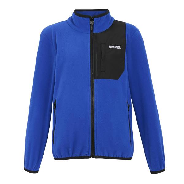 Regatta Childrens/Kids Frankie Full Zip Fleece Jacket - Olympian Blue