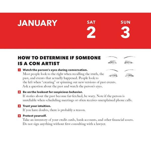 Chronicle Books Worst Case Scenario Desk Calendar 2027, Desk Calendars, Day To View, Humour, Gift