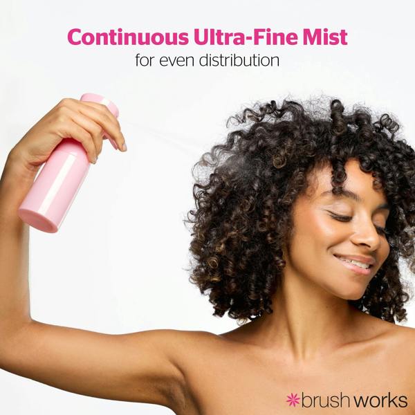 Brushworks Continuous Mist Spray Bottle - Pink