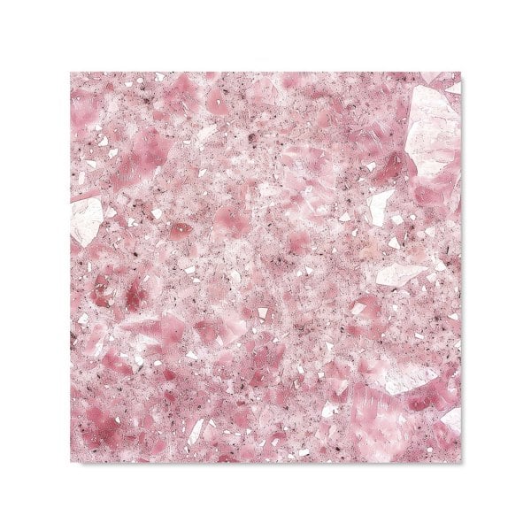 Warren Reed - Designer Pink Quartz Effect Kitchen Splashback