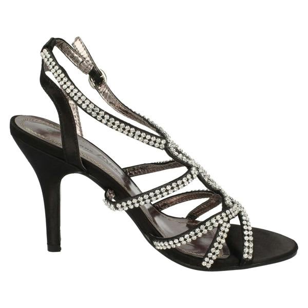 Anne Michelle Ladies Anne Michelle Diamante Sandals