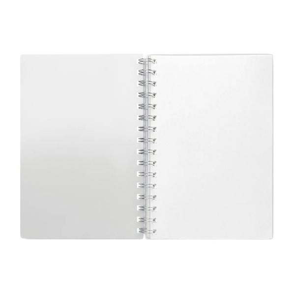 MidOcean Anotate RPET A5 Notebook - White - 