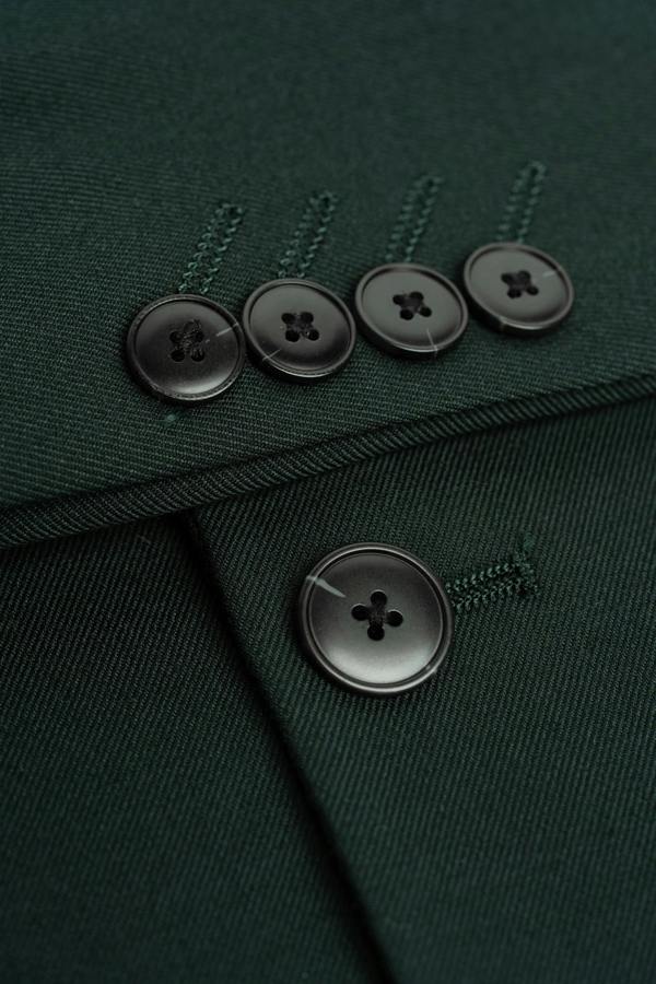 House of Cavani Malibu - Men's Forest Green 3 Piece Suit
