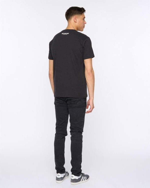 Duck and Cover Wayfirth T-Shirt - Black