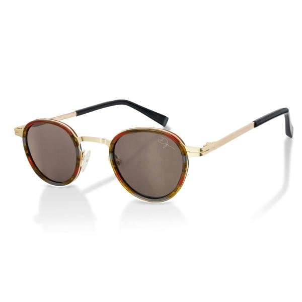 De-Gamme Retro Round Polarized Sunglasses - Paris
