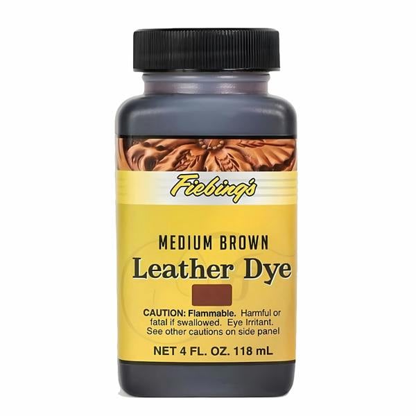 Fiebing's Leather Dye - Professional Alcohol-Based Colour Dyes 4oz