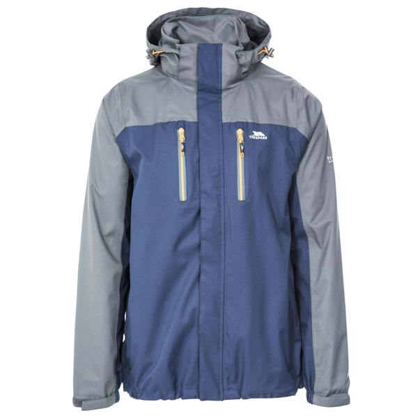 Trespass Mens Wooster Waterproof Jacket - Navy - 