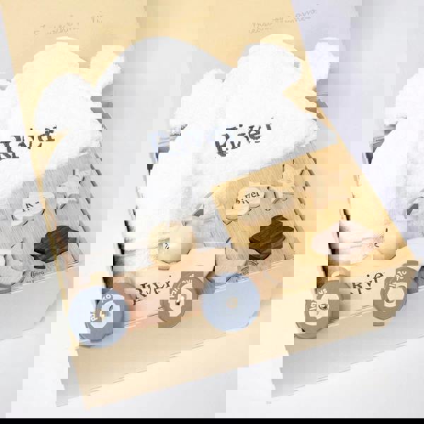 The Baby Gifting Company RACING BUNNY PLAYTIME GIFT SET