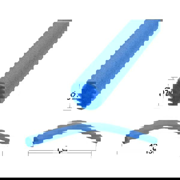 Blue comfy swim noodle tube, high quality training aid