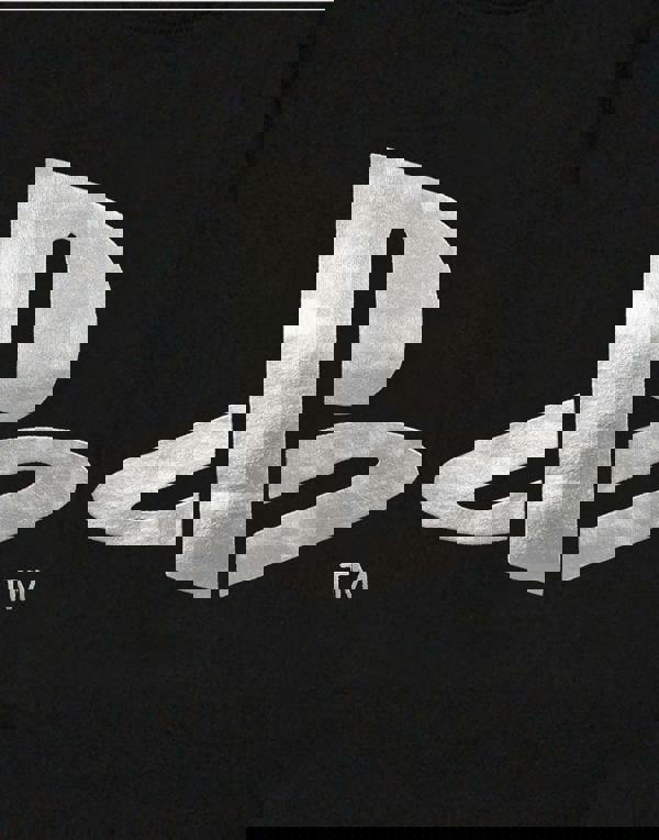 PlayStation Boys Black Foil Logo Short Sleeved T-Shirt