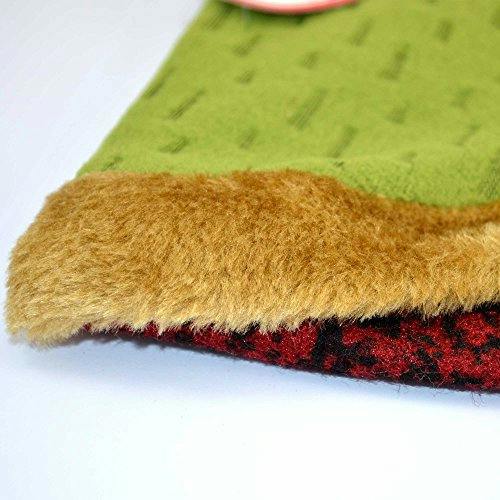 46cm Large Traditional Hand Crafted 3D Santa Stocking for Festive Home Display image 6