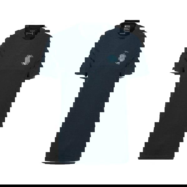 Mountain Warehouse Mens Fort William Tree Ring Organic T-Shirt - Dark Blue