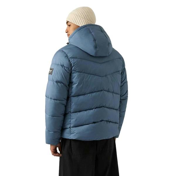 Reebok Mens Stretch Padded Jacket - Mineral Blue - 