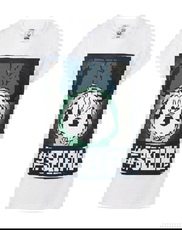 Disney Minnie Mouse GirlsWhite Short Sleeved T-Shirt