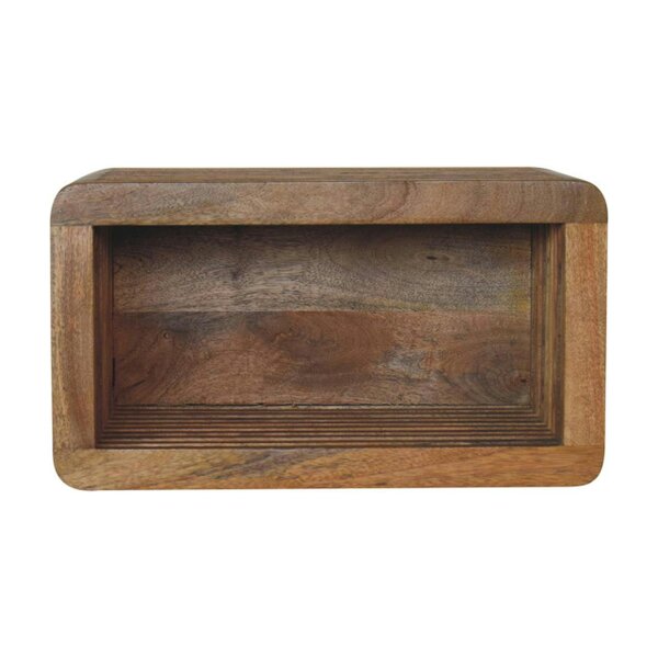 Wyld Haus Mantua Mango Wood Wall Mounted Bedside