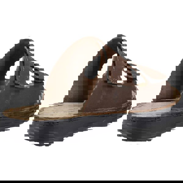 Hush Puppies Eugene Leather Men's Brown Sandals