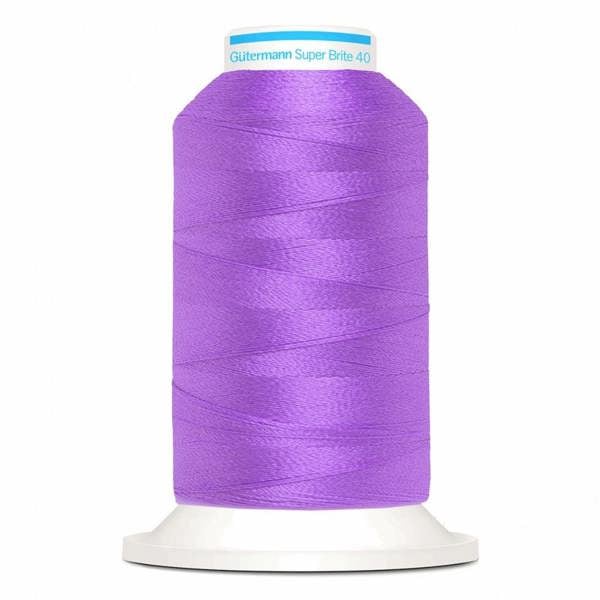 Gutermann Super Brite Polyester 40 Embroidery Thread 1000m Polyester Thread Suitable For Embroidery