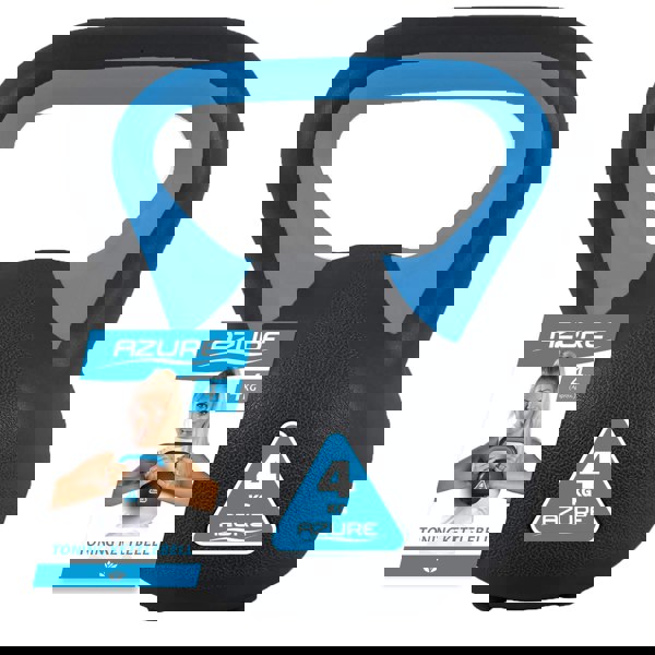 Azure 4kg Kettlebell