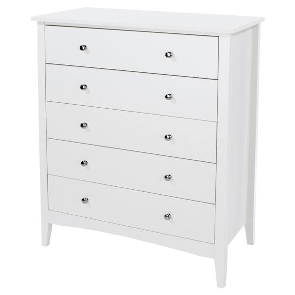 Core Products Como 5 Drawer Large Chest of Drawers