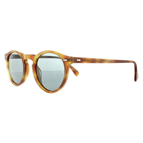 Oliver Peoples Sunglasses Gregory Peck 5217 1483R8 Semi Matt Havana Indigo Photochromic