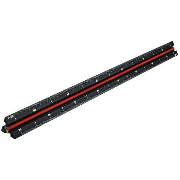 Faithfull Prestige Tri-scale Rule - Multi Colour - 