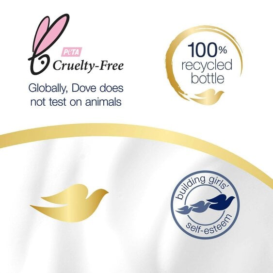Dove Almond Caring Moisturising Cream and Hibiscus Bath Soak, 450 ml, 2pack