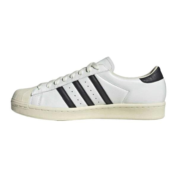 Adidas Mens Superstar Shell Leather Trainers - White/Black - 