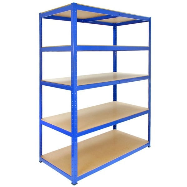 Monster Racking T-Rax Strong Storage Shelves - Blue (120cm W, 60cm D)