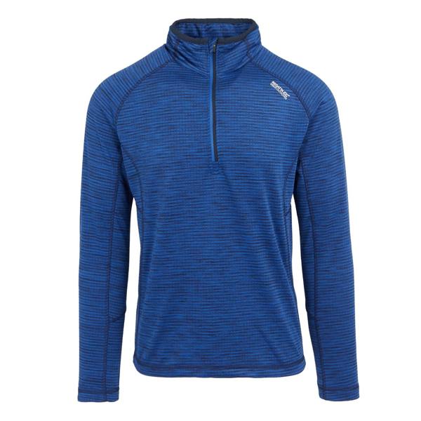 Regatta Mens Yonder II Half Zip Fleece Top - Olympian Blue - 