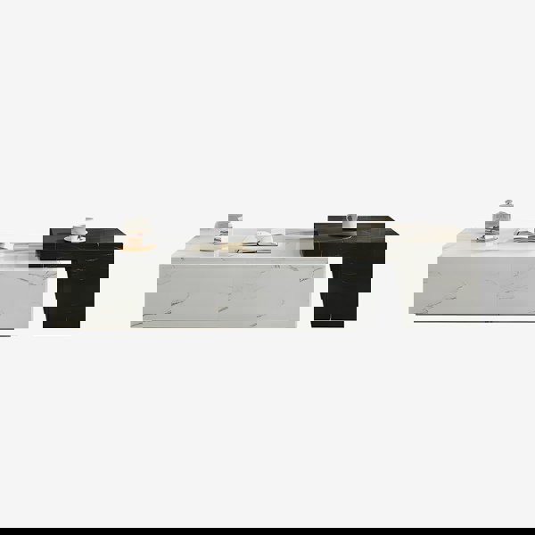 Erato Rectangle Nesting Coffee Table Set, Extendable-Weilai Concept-Weilai Concept