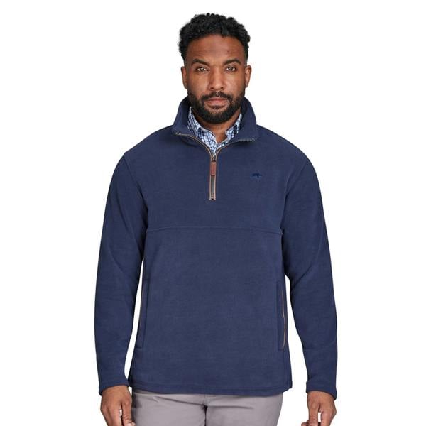 Raging Bull Mens Fleece Jumper - Navy