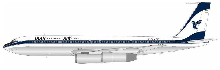 MCSlots 707-386C Iran National EP-IRM Limited 48 Models 1:200 Inflight200 IFART04707IRL