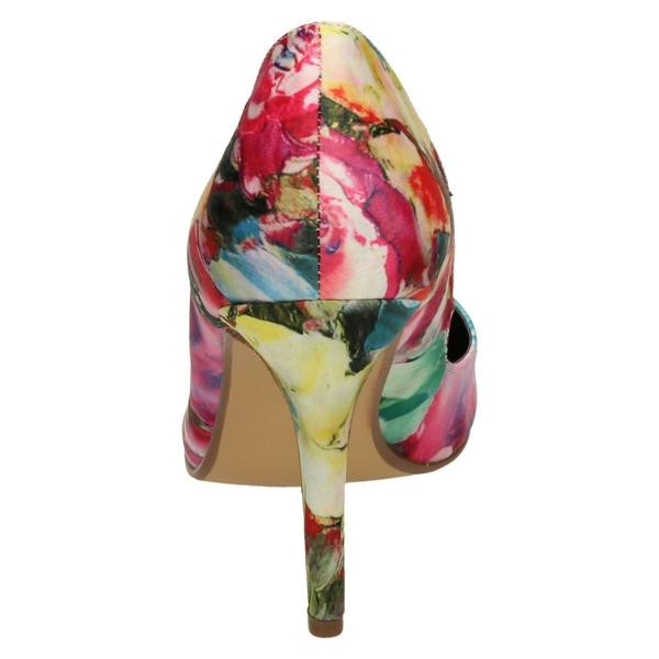 Anne Michelle Ladies Anne Michelle Pointed Toe Court Shoes