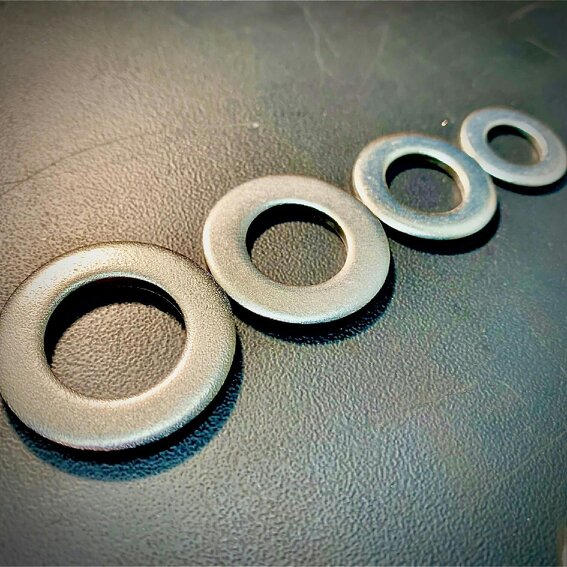 Fixaball Metric Washers Stainless Steel A2 304 Flat Form A DIN 125 M2 - M30