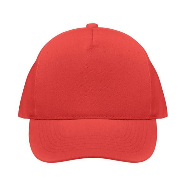MidOcean Bicca Organic Cotton Baseball Cap - Red - 