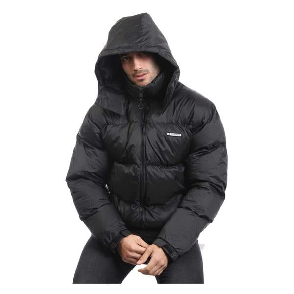 Nautica Mens Roy Puffer Jacket - Black - 