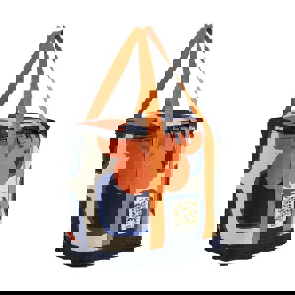 Regatta Orla Kiely 12L Giant Square Flower Cooler Tote Bag - Orange - 