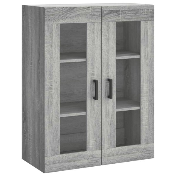 Berkfield Highboard Grey Sonoma 69.5x34x180 cm Engineered Wood