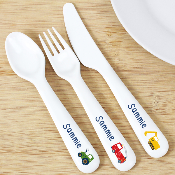 Personalised Memento Company Personalised Vehicles Plastic Cutlery