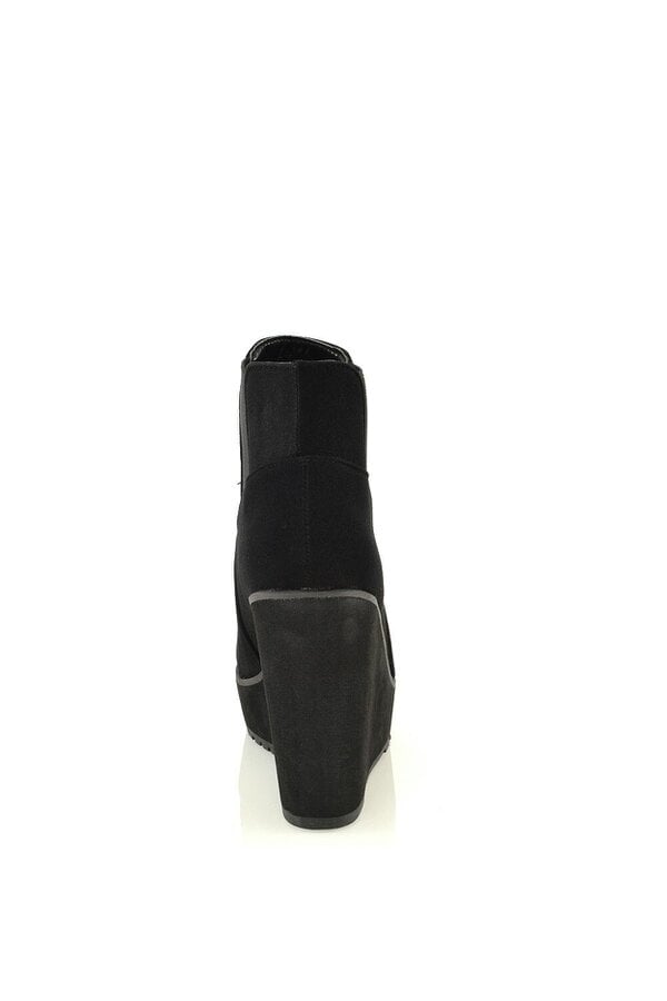 XY LONDON High Wedge Heel Platform Ankle Boots