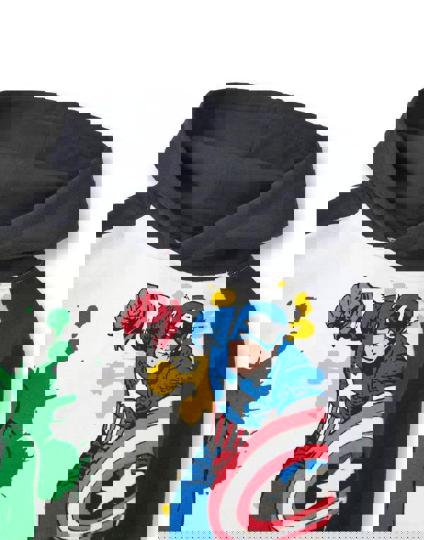 Marvel Boys Multicoloured Multi Character Hoodie