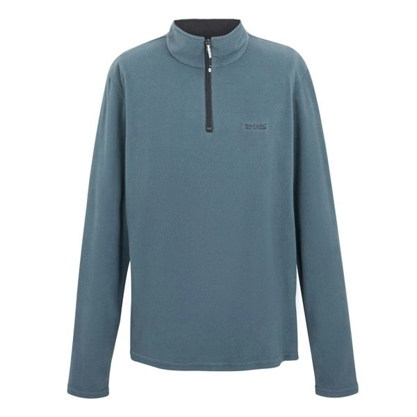 Regatta Great Outdoors Mens Thompson Half Zip Fleece Top - Stormy Weather