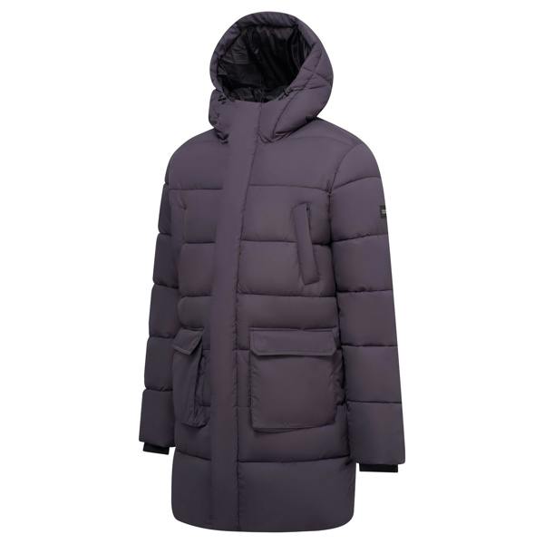 Regatta Mens Marek Longline Hybrid Jacket - Iron/Black - 