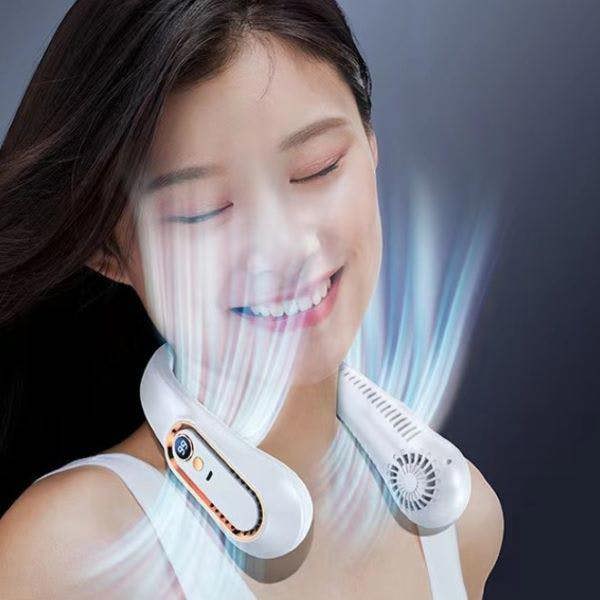 Leaper Portable Neck Fan Rechargeable Bladeless