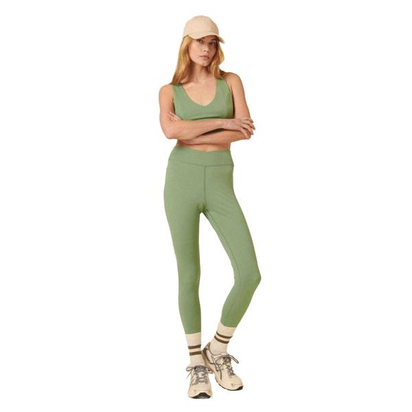 Nobody's Child Womens/Ladies Cross Leggings - Green - 