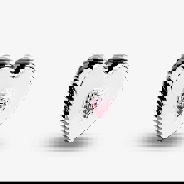 Rosa Lea Pink Heart Charm AM-2THB005704-Pink