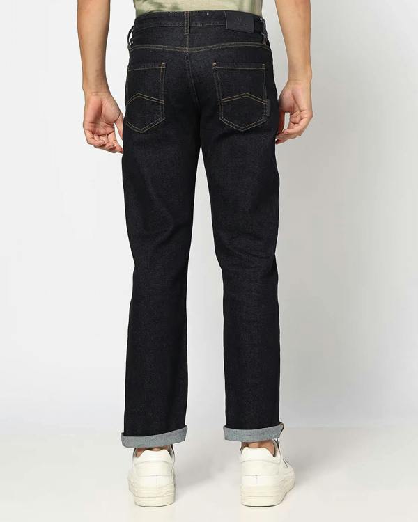 Armani Exchange Mens J16 Straight Fit Jeans - Blue Denim MB001 - CHO - Designer Mens Jeans