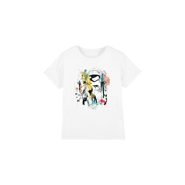 Star Wars Childrens/Kids Stormtrooper Abstract T-Shirt - White